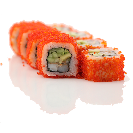 Picture of California roll with shrimp