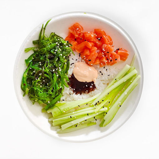 Изображение Суши-салат с лососем